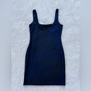 Heart Hips Black Mini Dress